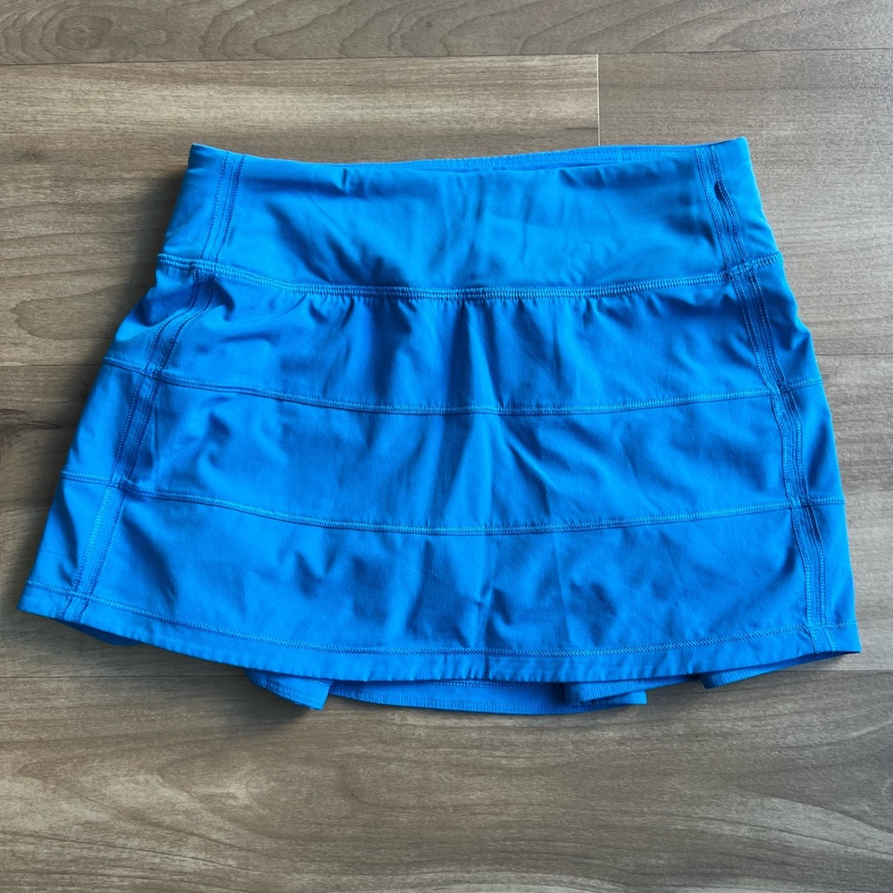 Lululemon Pace Rival Skirt in Poolside (Blue) Size 2 Regular Length